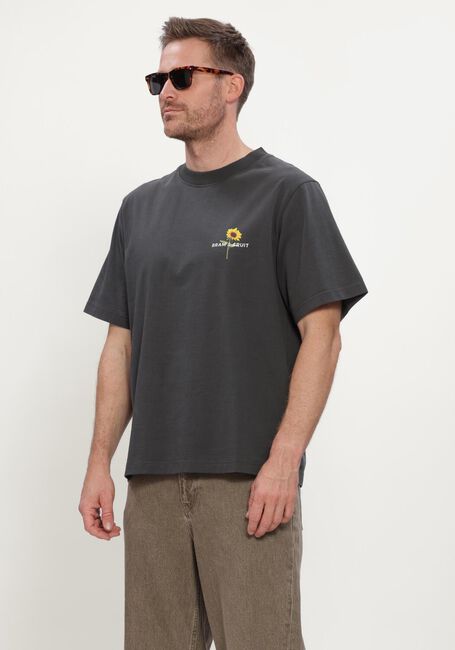 Zwarte BRAM'S FRUIT T-shirt SUNFLOWER T-SHIRT - large