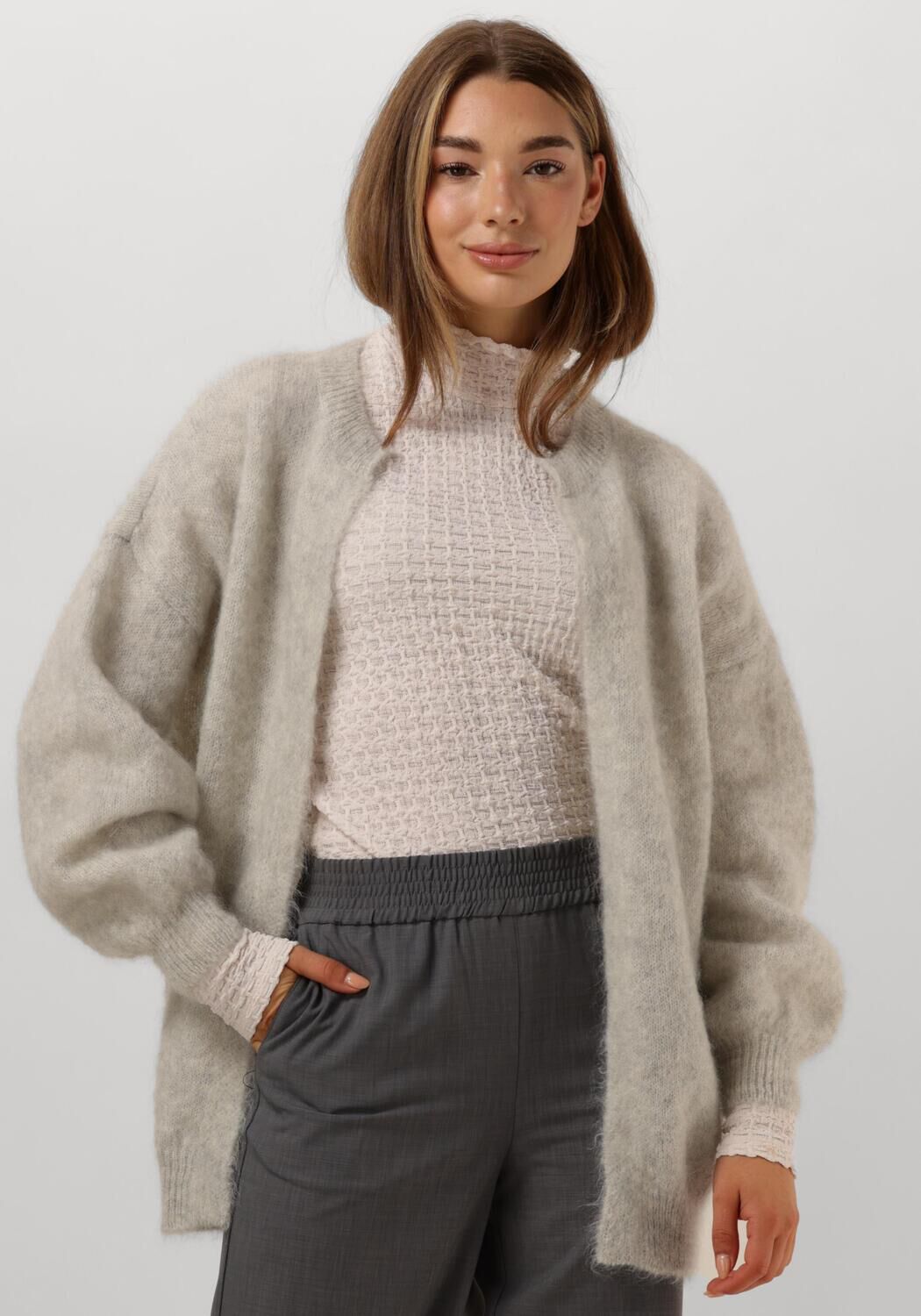 Des Petits Hauts Vest Dames Altea, Maat: XS, Kleur: Grijs