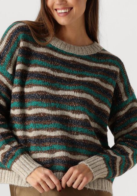 Multi SUMMUM Trui SWEATER MULTI COLOUR ALPACA LUREX KNIT - large