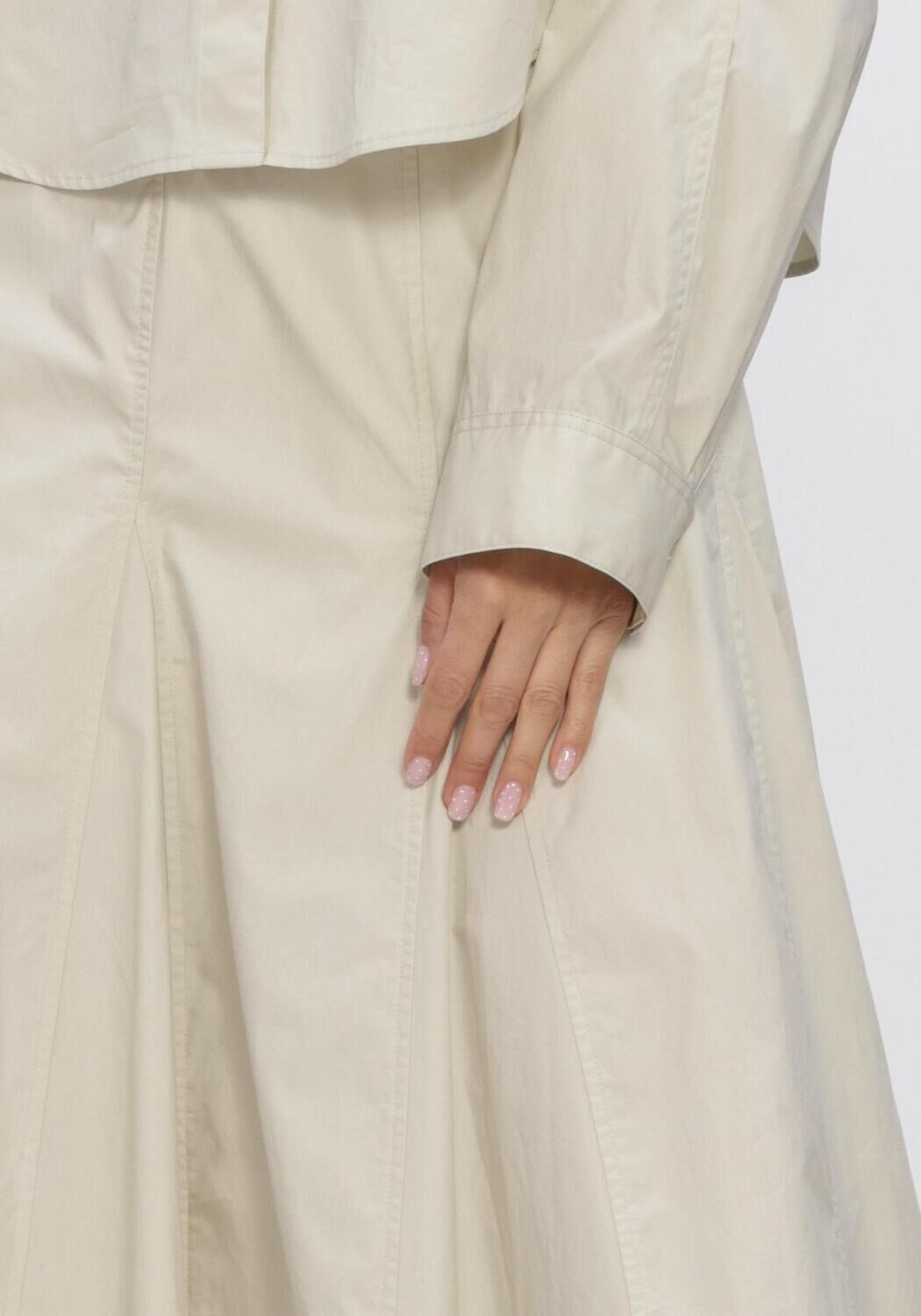 Gebroken wit HERSKIND Midirok GRETA SKIRT - large