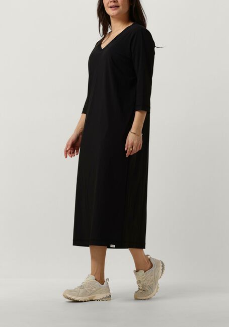 Zwarte PENN & INK Midi jurk DRESS 1 - large