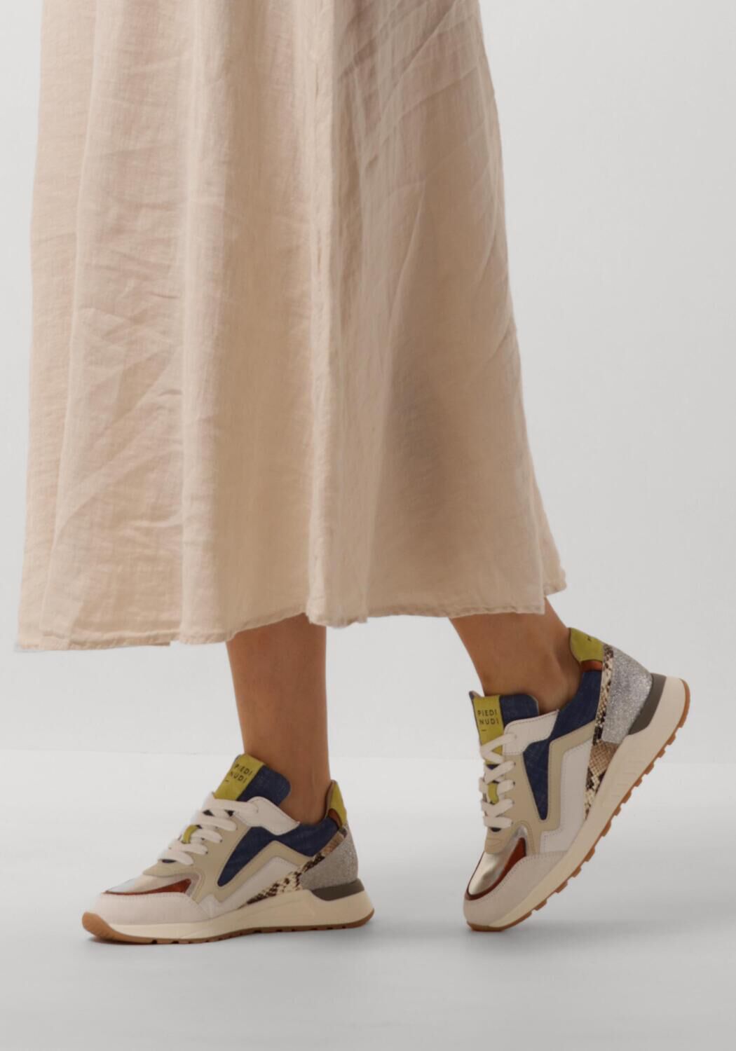 Blauwe PIEDI NUDI Lage sneakers SELVA - large