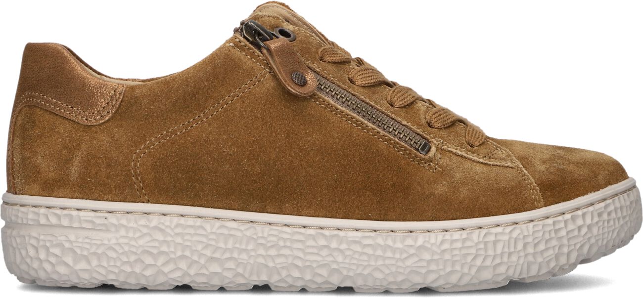 Hartjes Lage Sneakers Dames 162.1401, Maat: 43, Materiaal: Suède, Kleur: Cognac