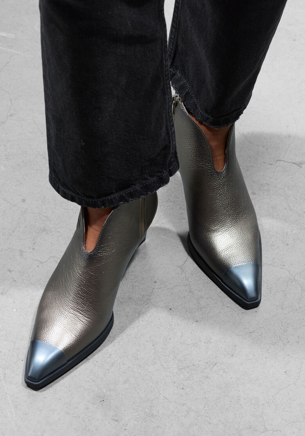 Bronzen HISPANITAS Enkellaarsjes HI243596 MET - large