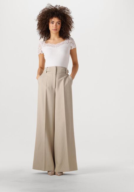 Witte ROSEMUNDE Top BEATHA CAPSLEEVE - large