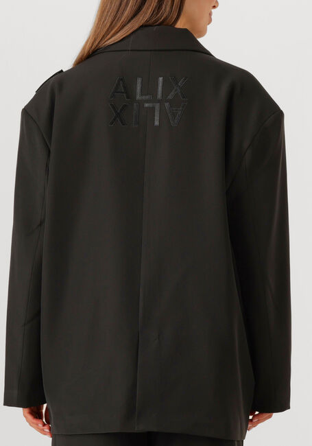 Zwarte ALIX THE LABEL Blazer LADIES WOVEN DOUBLE BREASTED BLAZER - large