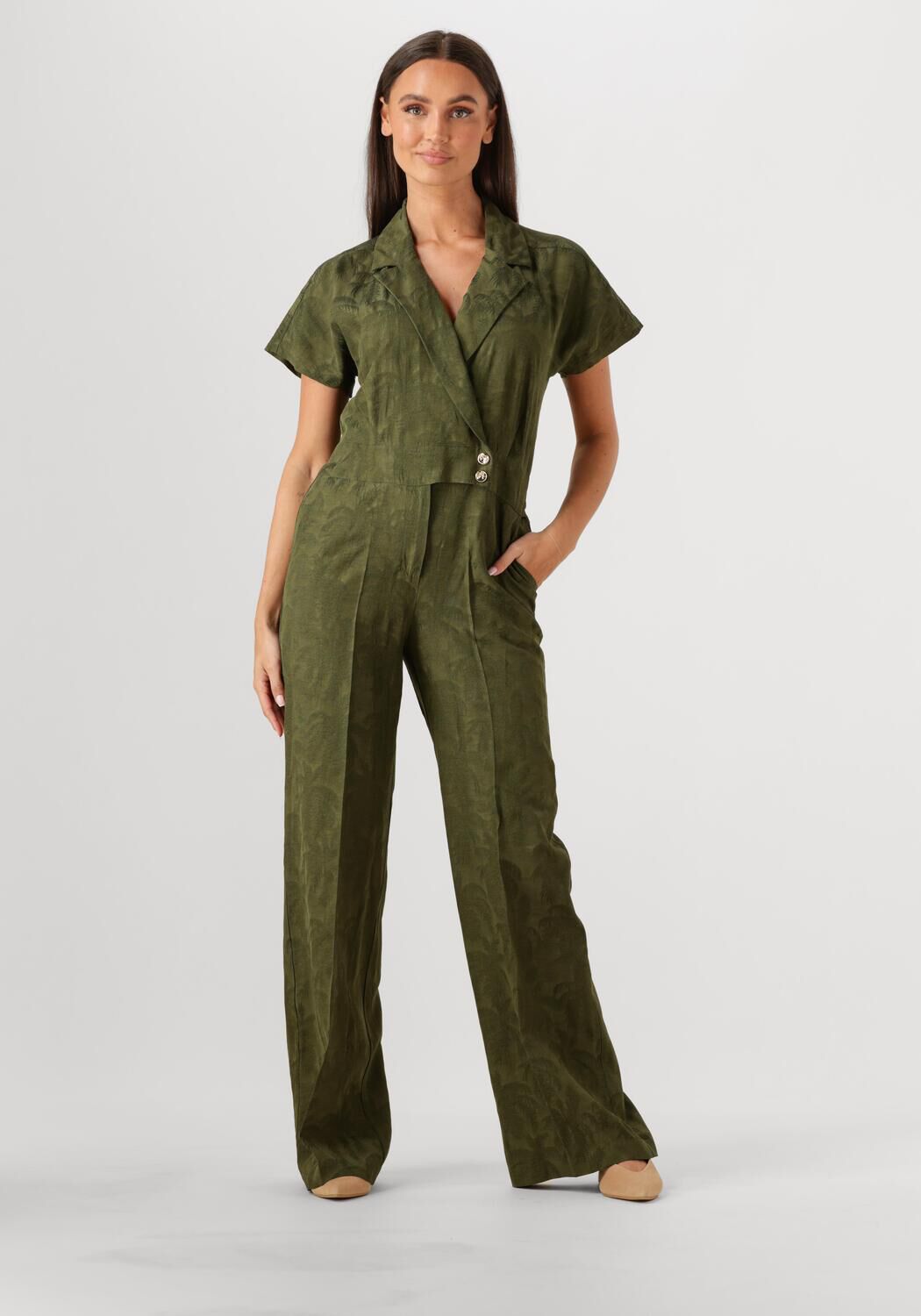 Caroline Biss Jumpsuit
Dames 1541, Maat: 34, Kleur: Olijf