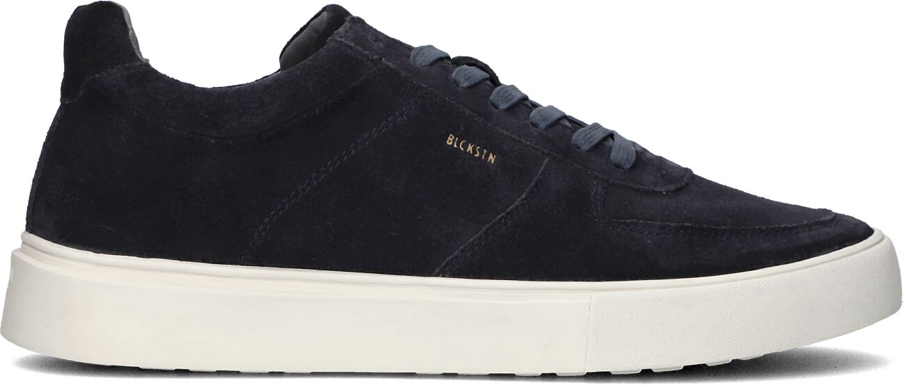 Blackstone Lage Sneakers Heren Cg181, Maat: 47, Materiaal: Suède, Kleur: Blauw