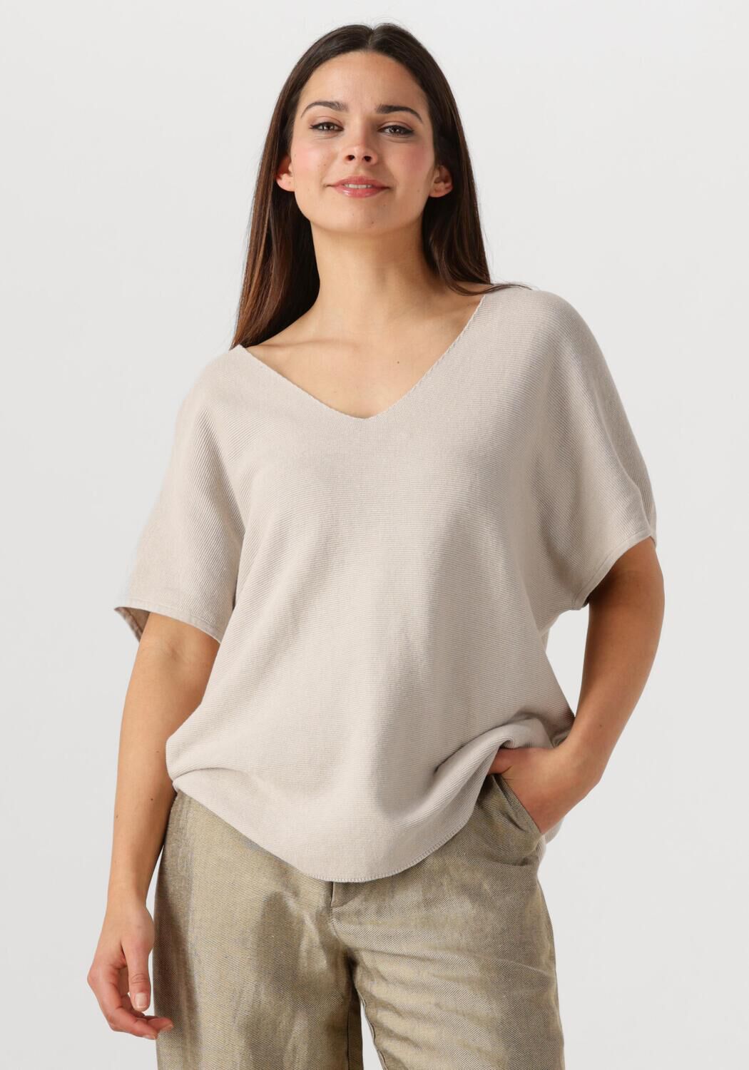 Aimee the Label Blouse Dames Danaa, Maat: L, Kleur: Ecru