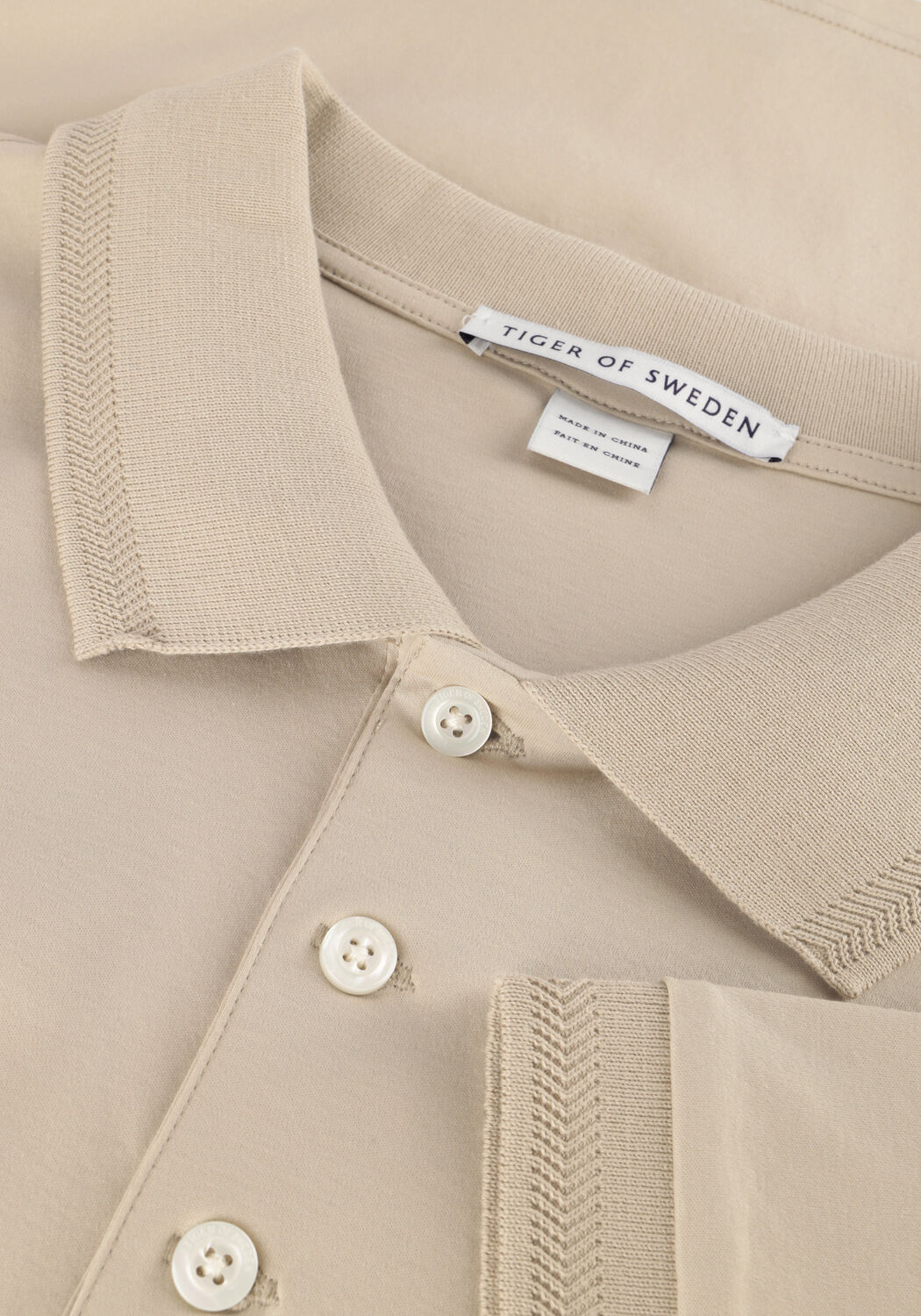 Zand TIGER OF SWEDEN Polo RIOSE - large