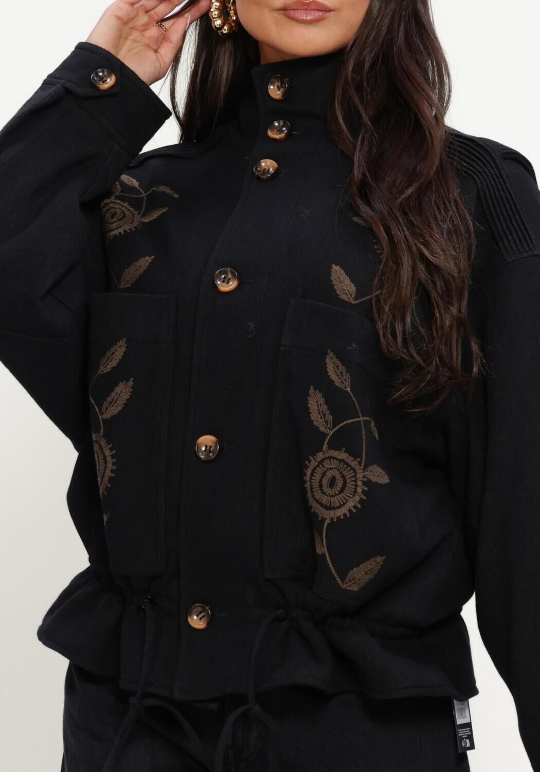 Zwarte ANTIK BATIK Jack ARISTIDE JACKET - large