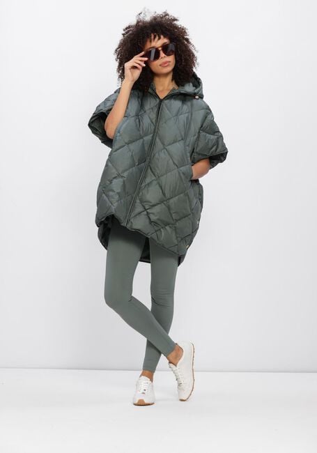 Olijf DEBLON SPORTS Gewatteerde jas CARICE CAPE - large