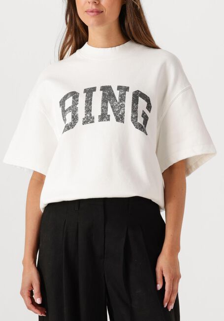 Witte ANINE BING T-shirt JAY SWEATSHIRT BING - large