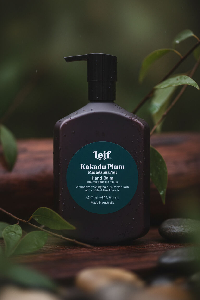 LEIF Handverzorging KAKADU PLUM HAND BALM 500ML - large