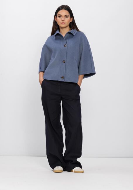 Donkerblauwe CAMBIO Wijde broek MIRA - large