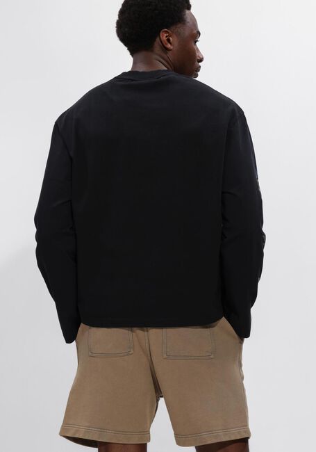 Zwarte BRAM'S FRUIT T-shirt ROBIN LONGSLEEVE - large