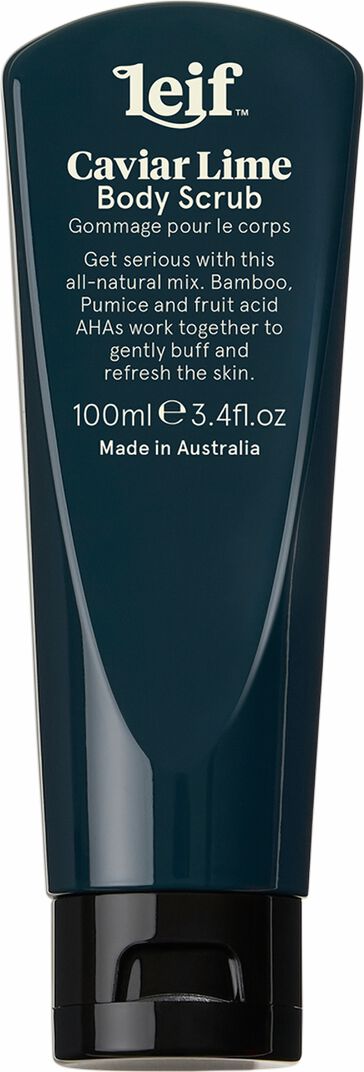 Leif Dames Caviar Lime Body Scrub 100ml, Maat: 100 ml afbeelding
