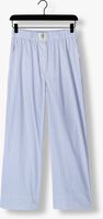 Lichtblauwe SECOND FEMALE Wijde broek TENBY TROUSERS Lichtblauwe SECOND FEMALE Wijde broek TENBY TROUSERS - medium