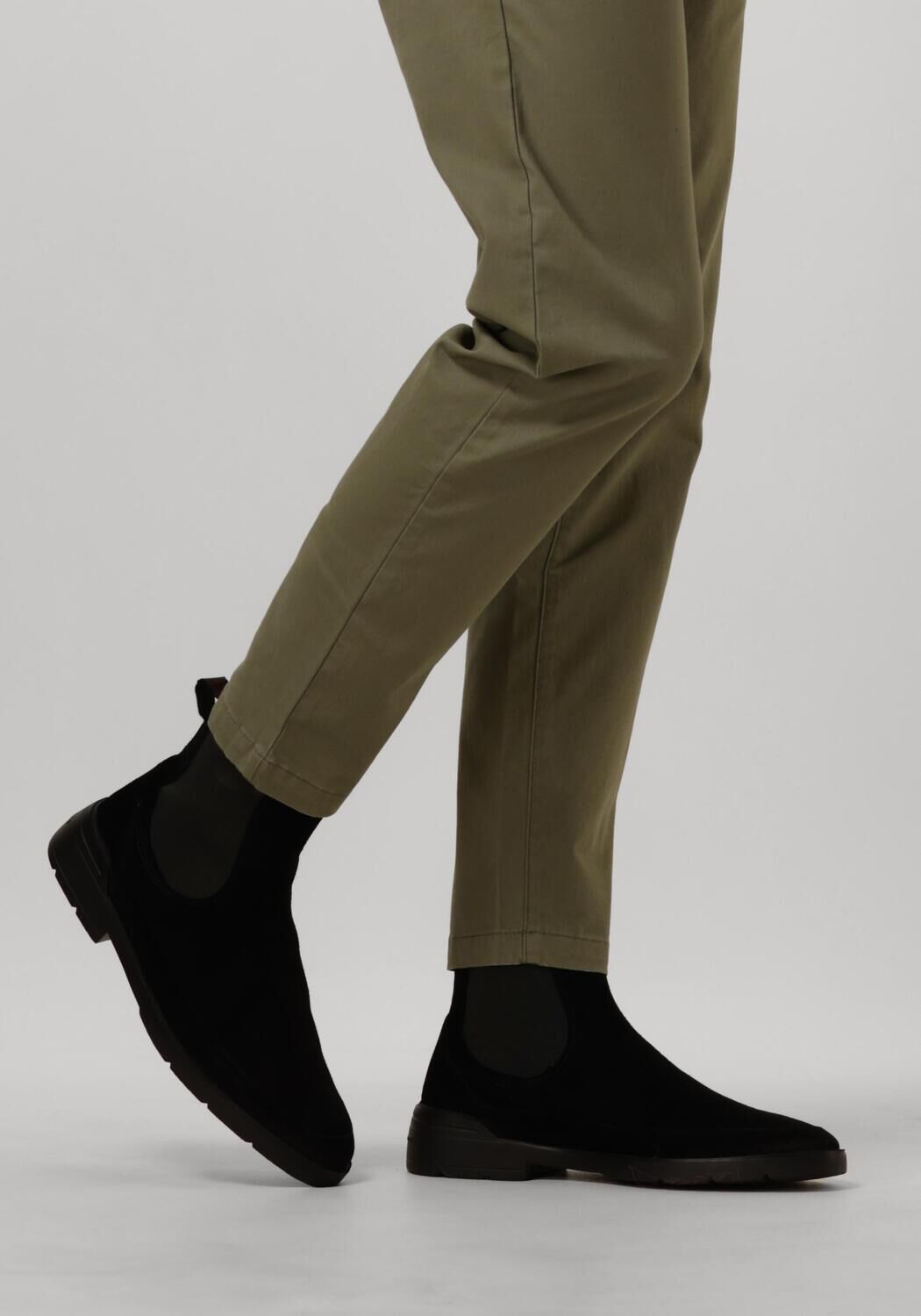 Zwarte FLORIS VAN BOMMEL Chelsea boots SFM-60049 - large