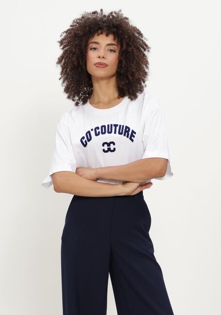 Witte CO'COUTURE Tops & T-shirts 43013 ZENGACC TEE O-NECK - large