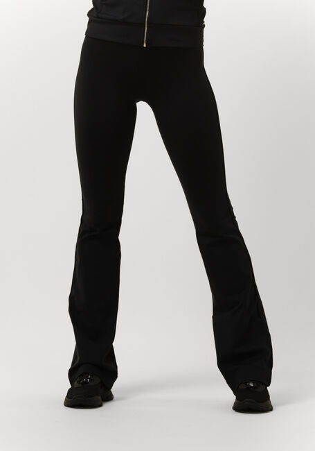 Zwarte DEBLON SPORTS Flared broek CELINE FLARED LEGGINGS - large