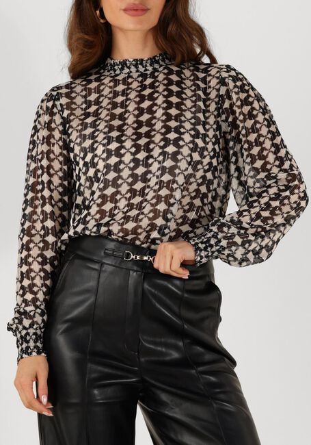 Zwarte AAIKO Blouses MAURA VIS 515 - large