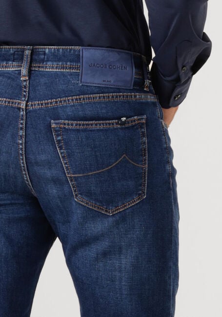 Blauwe JACOB COHEN Straight leg jeans PANT 5 PKT SLIM FIT BARD - large