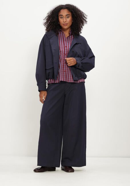 Blauwe CO'COUTURE Broeken 41147 DEMICC BARREL PANT - large
