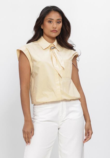 Gele DANTE6 Blouses ALCON SCARF DETAILED SHIRT - large