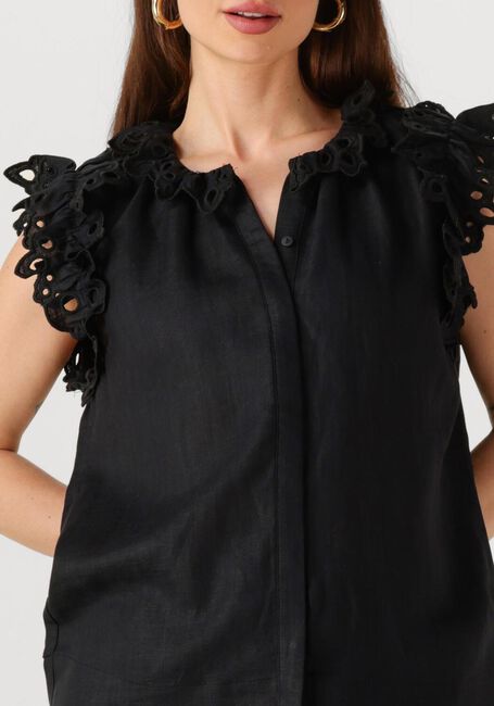 Zwarte COPENHAGEN MUSE Blouses NATULI SHIRT - large