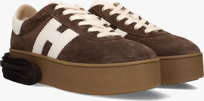 Bruine HOGAN Lage sneakers H681 ALLACCIATO H Bruine HOGAN Lage sneakers H681 ALLACCIATO H - large
