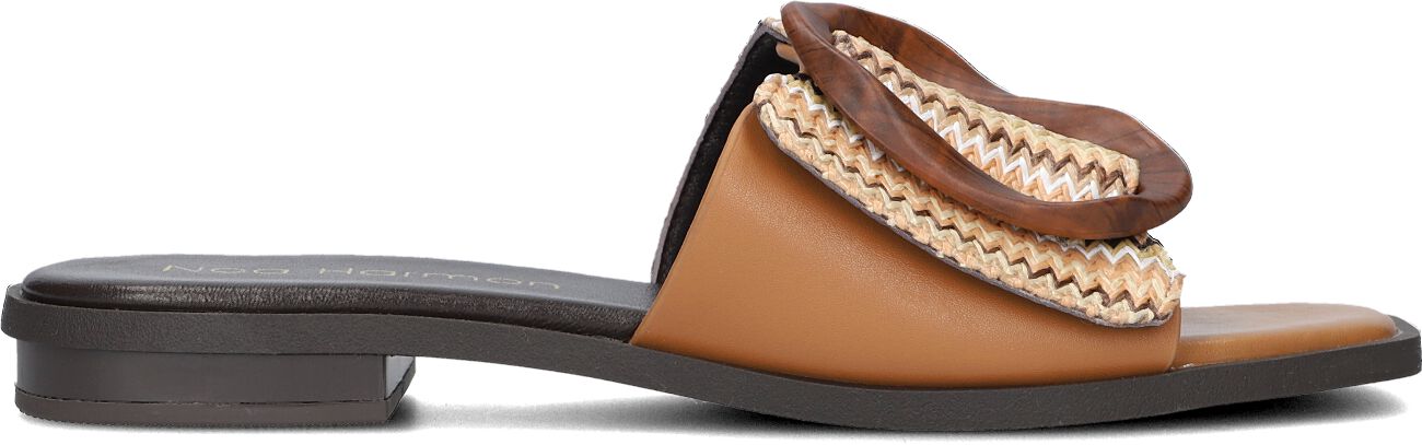 Noa Harmon Slippers
Dames 9231, Maat: 39, Materiaal: Leatherlook, Kleur: Camel