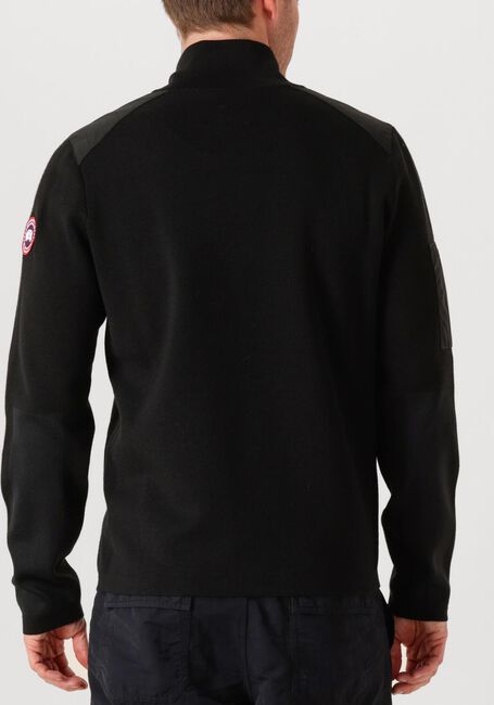 Zwarte CANADA GOOSE Sweater STORMONT 1/4 ZIP SWEATER - large