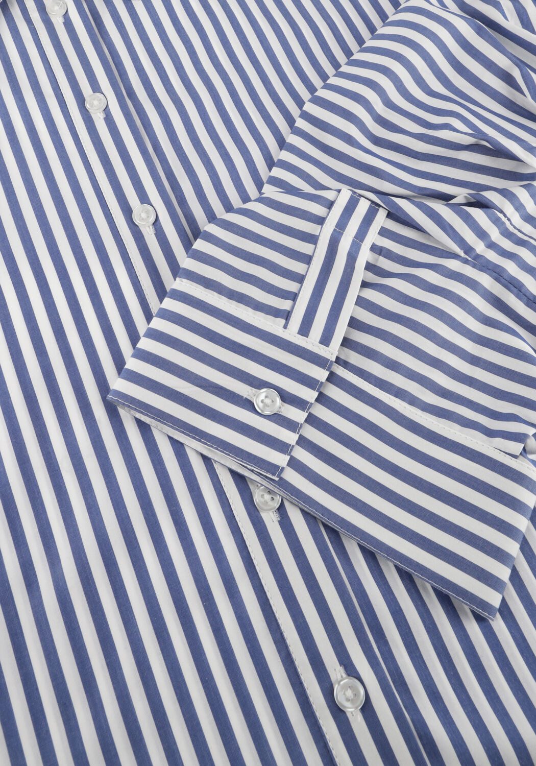 Blauwe ALIX THE LABEL Blouses LADIES WOVEN FANCY STRIPED BLOUSE - large