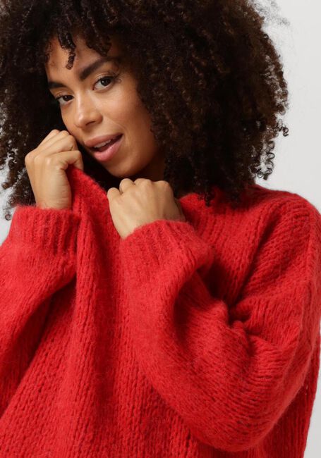 Rode SUMMUM Trui SWEATER ALPACA BLEND KNIT - large