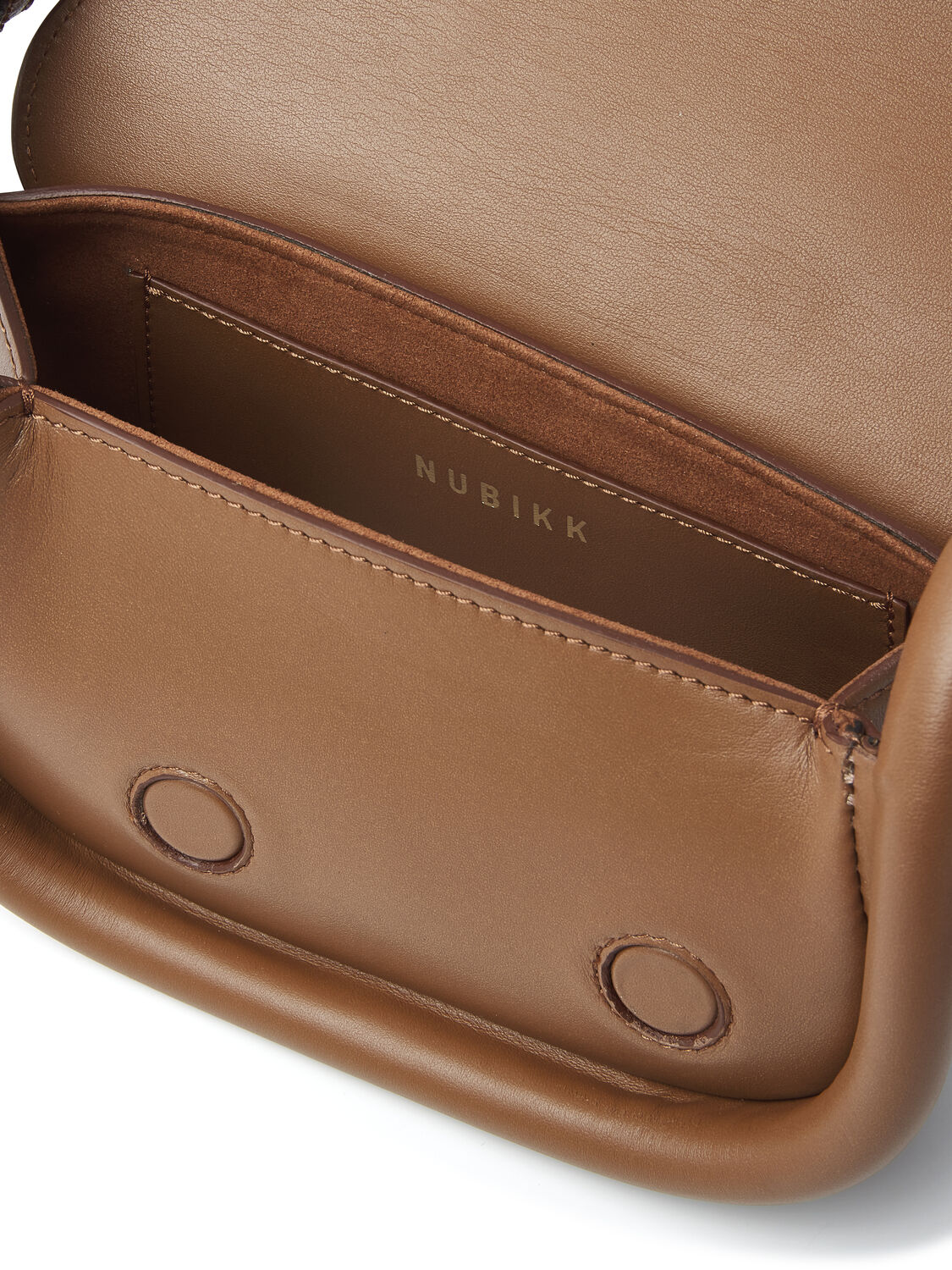 Bruine NUBIKK Handtas BOBBY BAG II - large