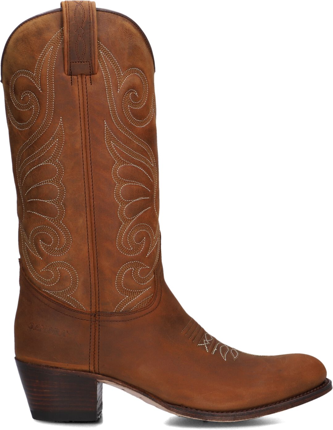Sendra Cowboylaarzen Dames 11627, Maat: 41, Materiaal: Leer, Kleur: Cognac
