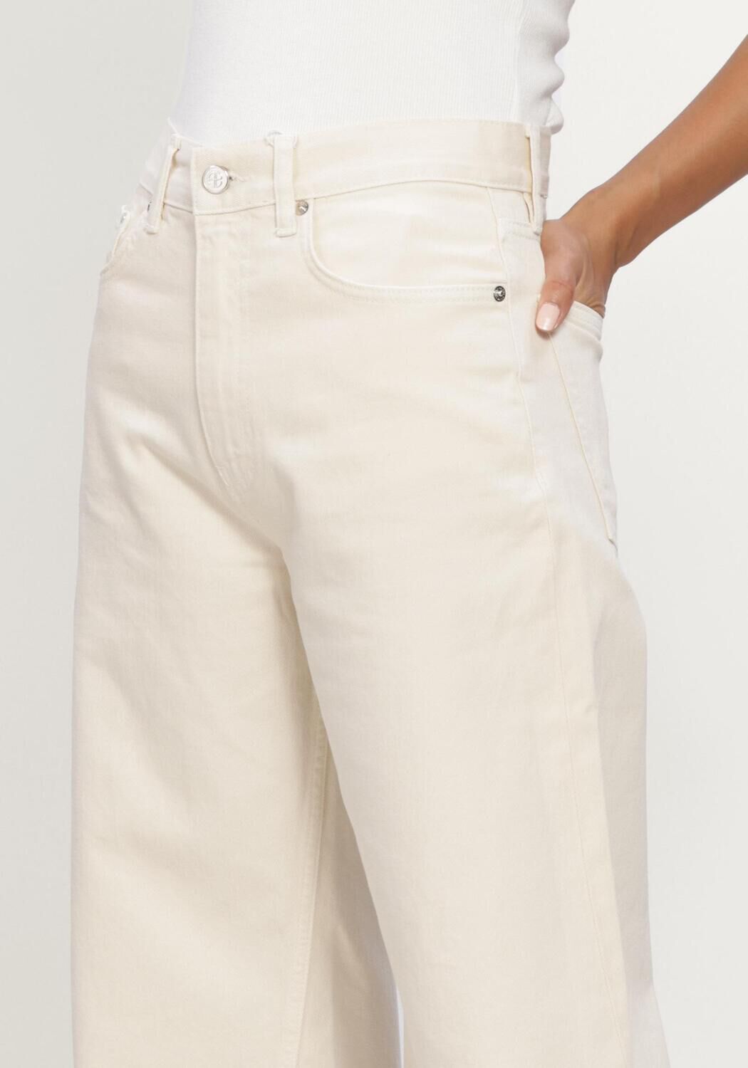 Ecru ANINE BING Wijde broek BRIE JEAN - large