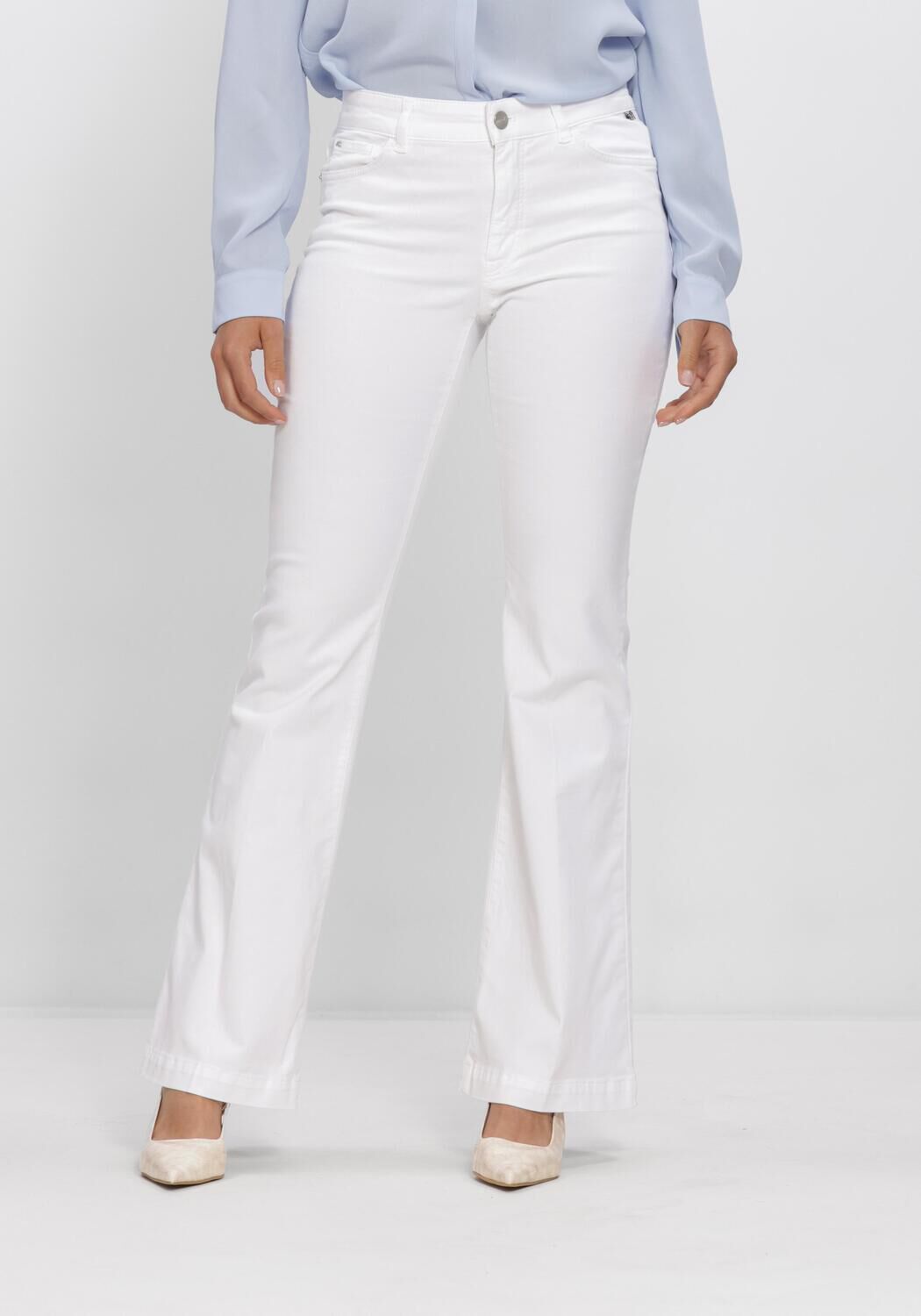 Witte MARC CAIN PANTS Jeans AP 82.58 D50 - large