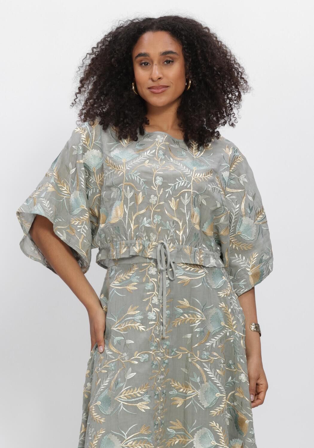 Greek Archaic Kori Blouse
Dames S26k-4054105, Maat: L, Kleur: Groen afbeelding 1