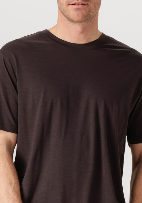 Bruine WAHTS T-shirt BERKLEY VIRGIN WOOL - large