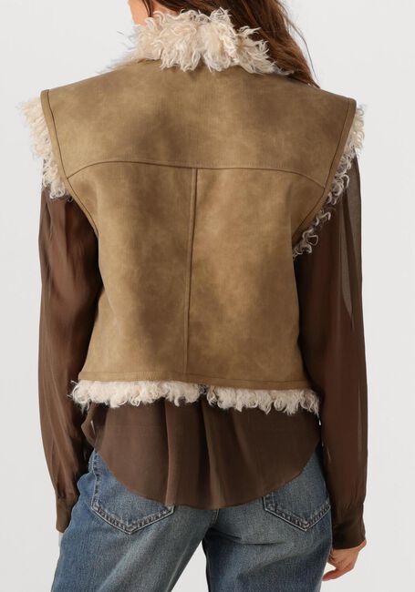 Taupe MARANT ETOILE Gilet CLARA-GC 25AGI0060FA - large