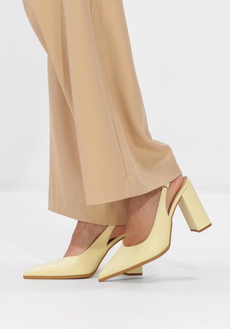 Butter yellow NOTRE-V Slingbacks 27113 - large