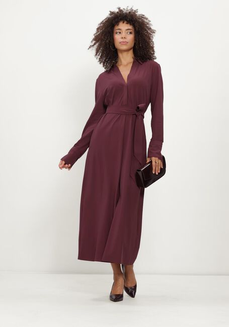 Bordeaux JAPAN TKY Midi jurk RASY - large