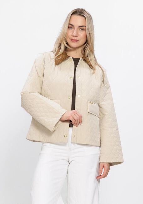 Beige BARBOUR Jack KIRBY QUILTED JACKET - large