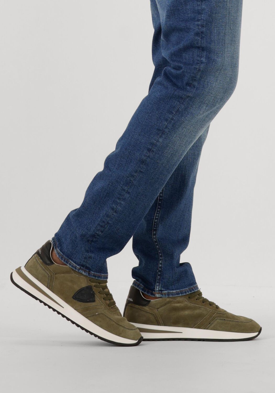 Groene PHILIPPE MODEL Lage sneakers TROPEZ 2.1 LOW MAN - large