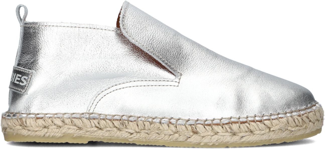 Shabbies Espadrilles
Dames Elche Lofa Metallic, Maat: 37, Materiaal: Leer, Kleur: Zilver