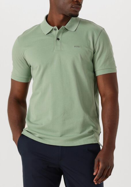 Groene BOSS BLACK Polo PALLAS - large