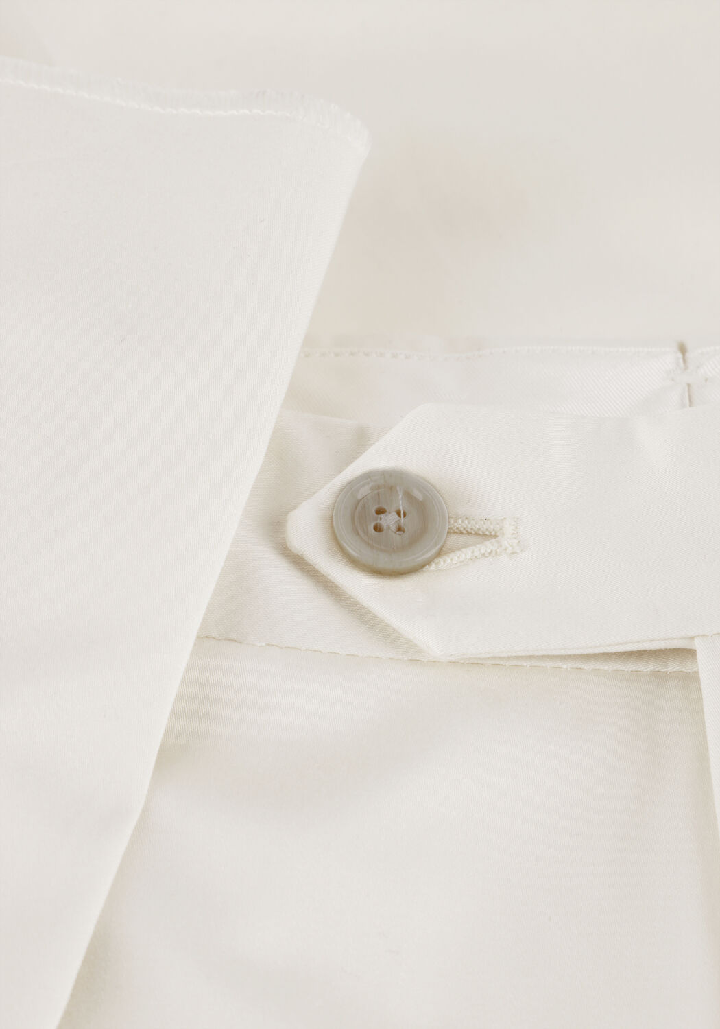 Ecru LARDINI Pantalon MAN TROUSERS DROP REG - large