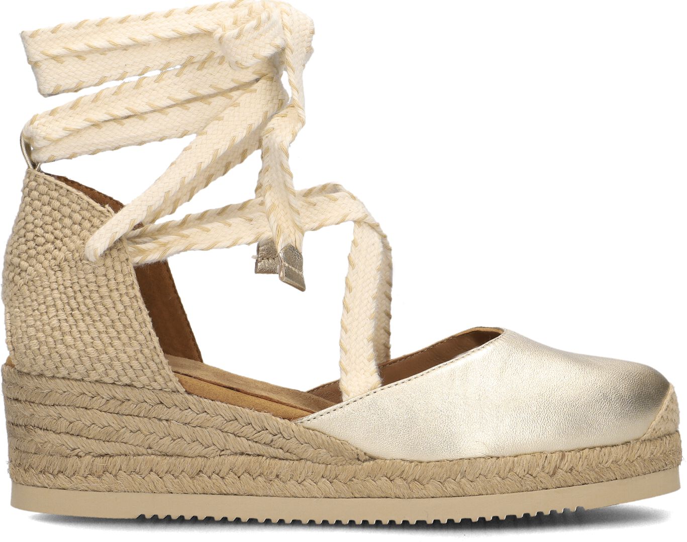 Unisa Espadrilles
Dames Chaplin, Maat: 36, Materiaal: Leer, Kleur: Goud